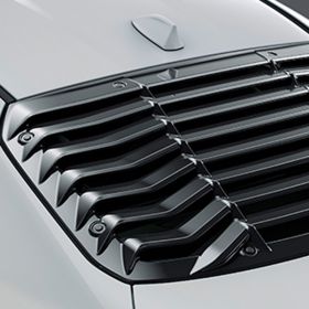 TRD GR Rear Window Louvers