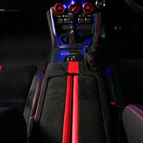 Axis Parts Suede Center Console