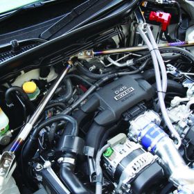 Carbing Titanium Front Cross Bar