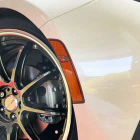 Grazio Orange Crystal Front Side Reflectors