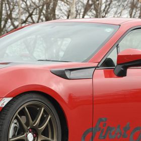 First Molding Carbon Fiber Aero Fender Garnish